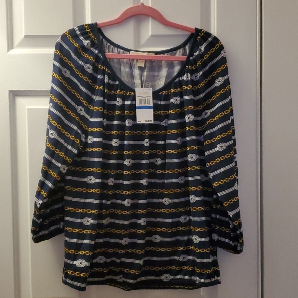 Michael Kors, Nautical Top, XL NWT